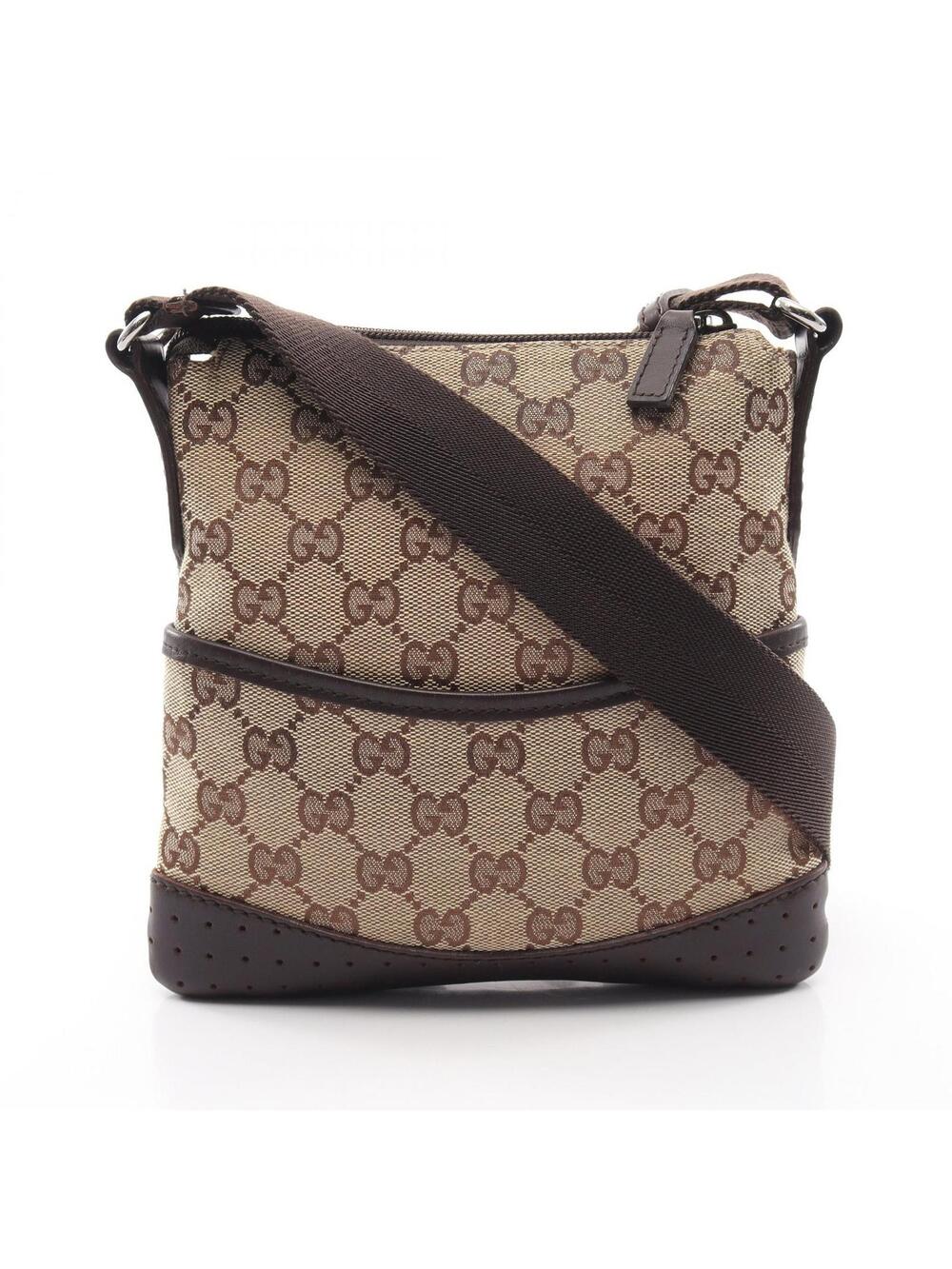Gucci Gg Canvas Crossbody Shoulder Bag #362824G69B